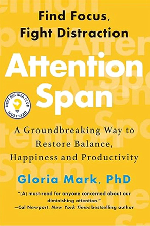 Book cover of 'Attention Span'